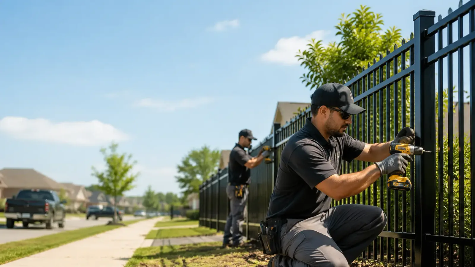 Metal Fence Installation in Parkersburg, WV